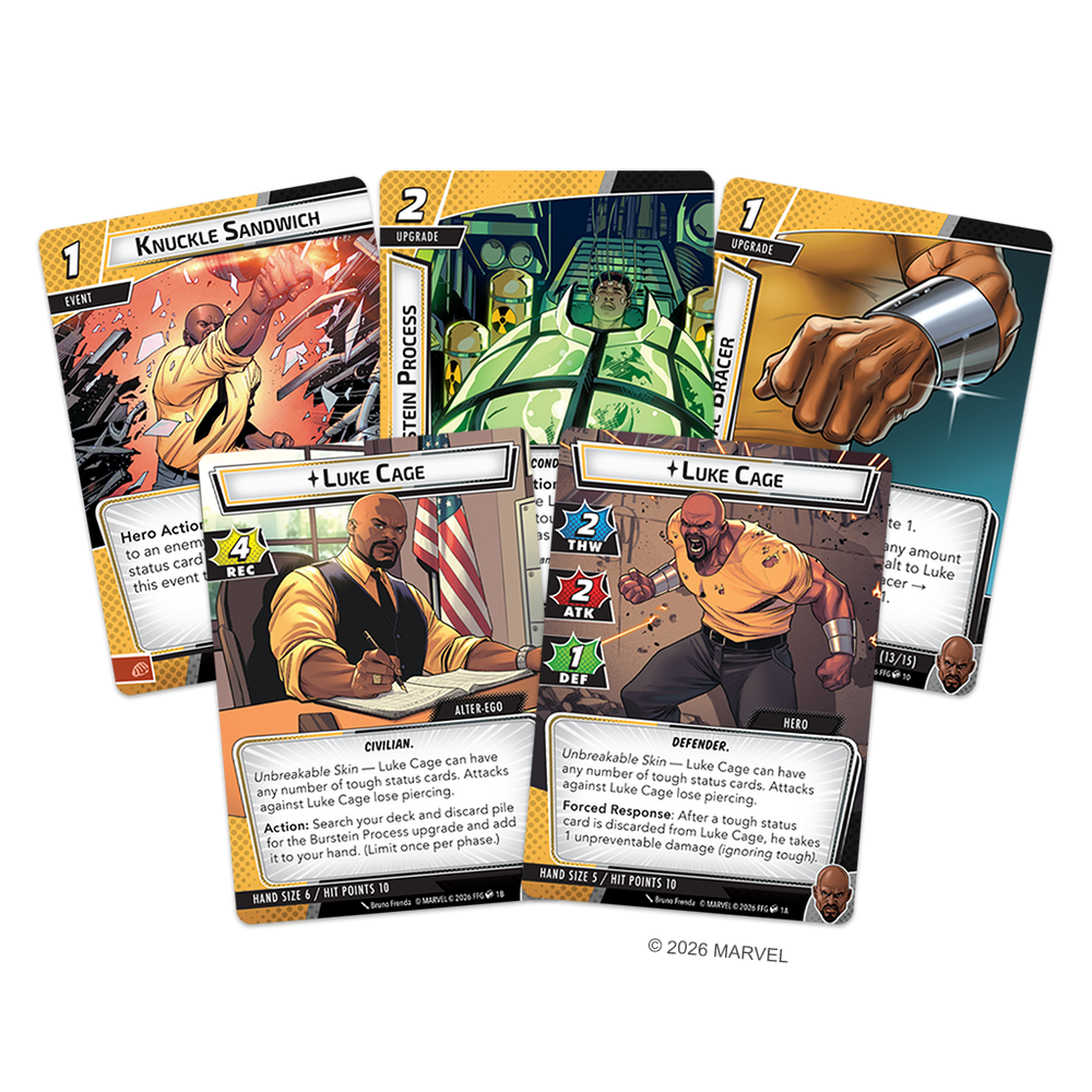 Marvel Champions: The Card Game - Luke Cage Hero Pack