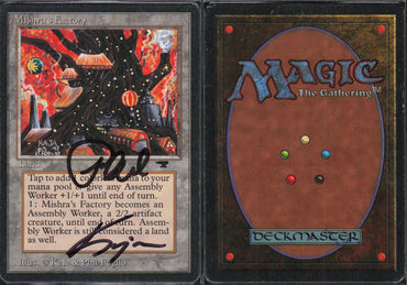 Mishra's Factory (Fall - Double Signed) [Antiquities] (Actual Scans) (MFF1A)