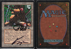 Mishra's Factory (Summer - Double Signed) [Antiquities] (Actual Scans) (MFSUM1A)