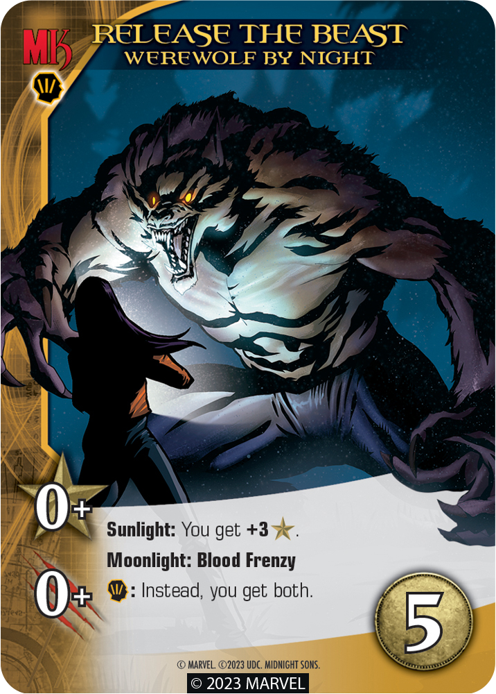 Legendary: A Marvel Deck Building Game Expansion - Midnight Sons