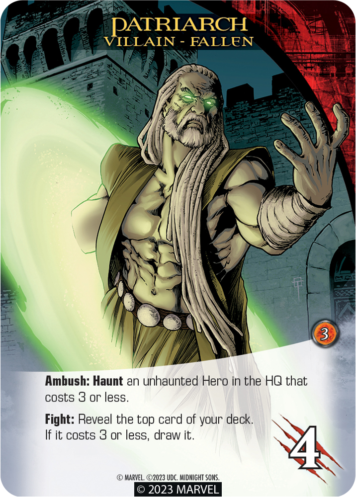 Legendary: A Marvel Deck Building Game Expansion - Midnight Sons