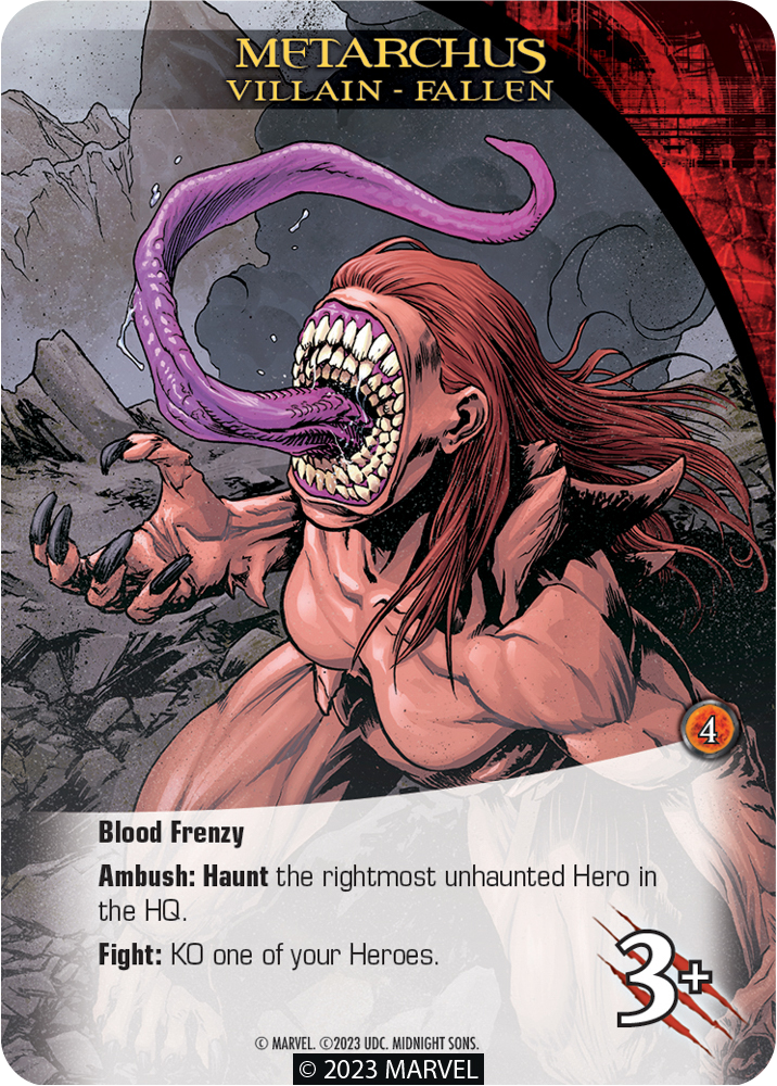 Legendary: A Marvel Deck Building Game Expansion - Midnight Sons