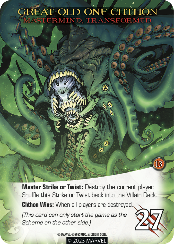 Legendary: A Marvel Deck Building Game Expansion - Midnight Sons