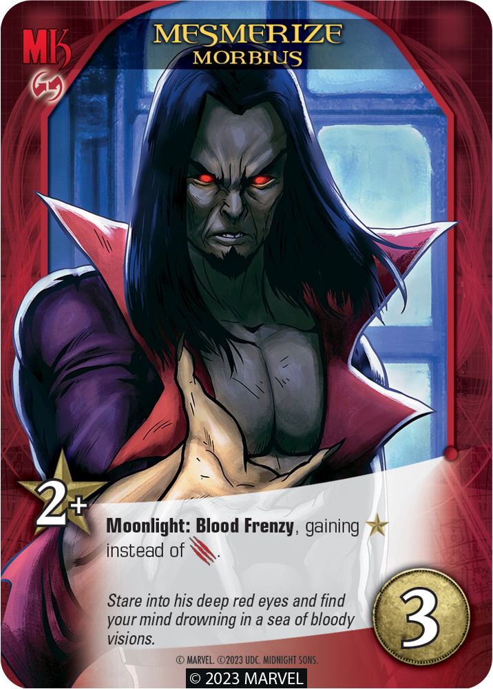 Legendary: A Marvel Deck Building Game Expansion - Midnight Sons