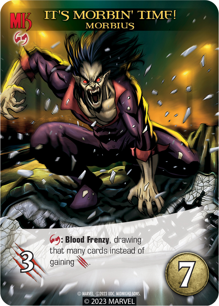 Legendary: A Marvel Deck Building Game Expansion - Midnight Sons