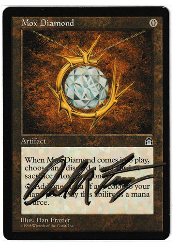 Mox Diamond (Shadow Signed) [Stronghold]