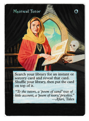 Mystical Tutor [Classic Sixth Edition] (Altered) (Actual Scans)