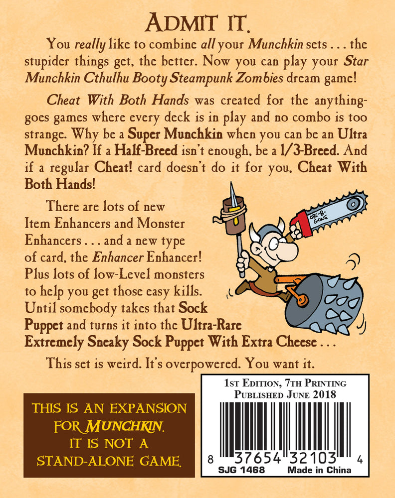 Munchkin 7: Cheat With Both Hands