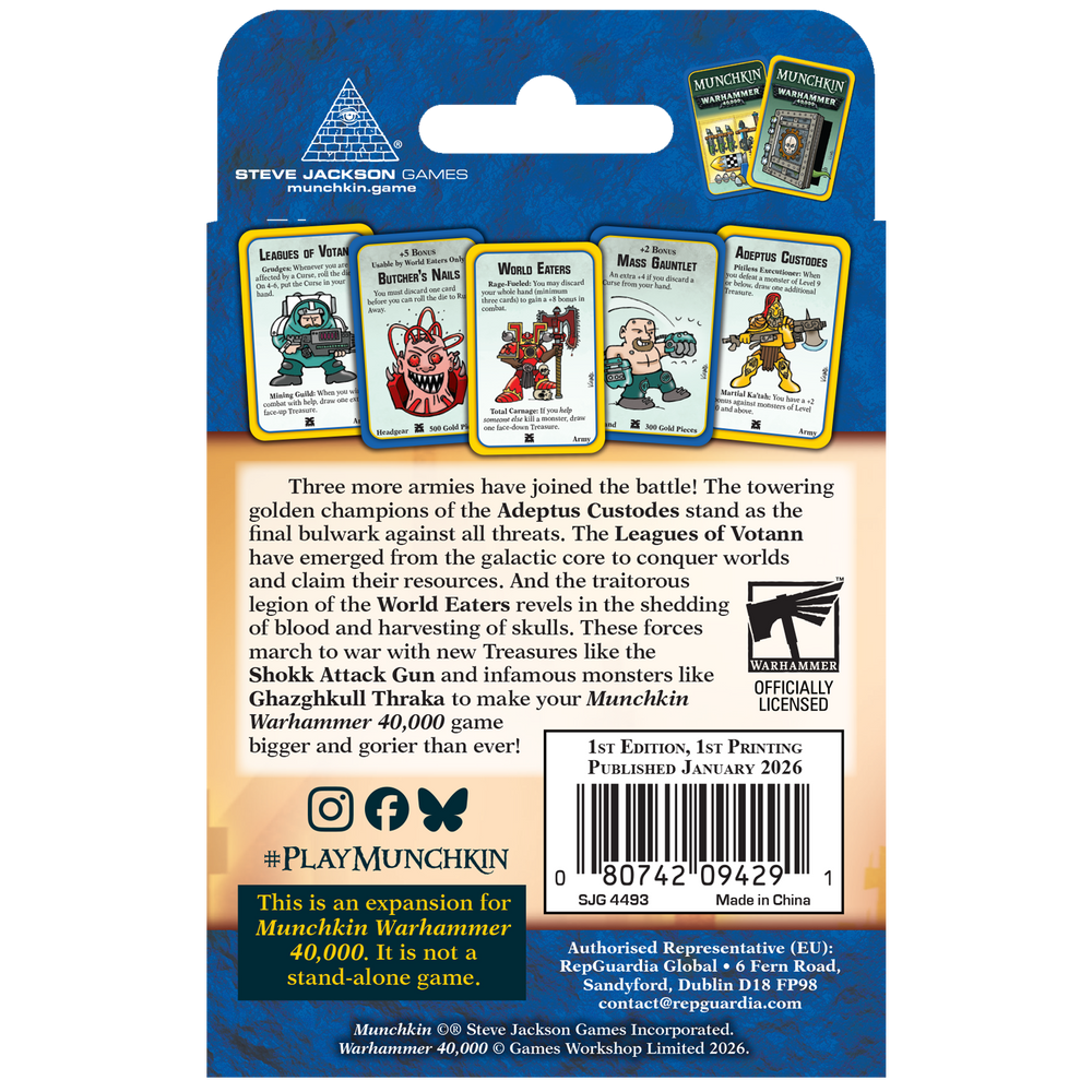 Munchkin Warhammer: Grudges and Gore