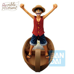 Ichibansho Revible Moment Figure: One Piece - Monkey D. Luffy (I'm Going To Become The King Of The Pirates!!!! Memories of Adventure and The Shipping Route The Future)