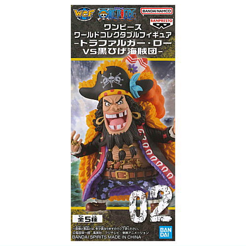 One Piece World Collectable Figure: Trafalgar Law vs Blackbeard Pirates - Blackbeard