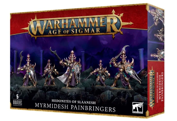 Warhammer Age of Sigmar: Hedonites Of Slaanesh - Myrmidesh Painbringers