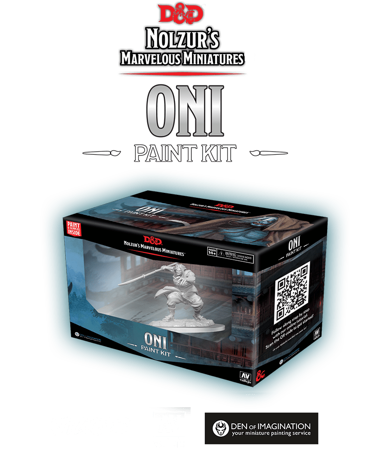 D&D Nolzur's Marvelous Miniatures: Paint Night Kit Oni