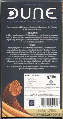 Dune: Ixians & Tleilaxu House