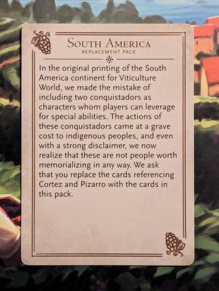 Viticulture: World Replacement Pack