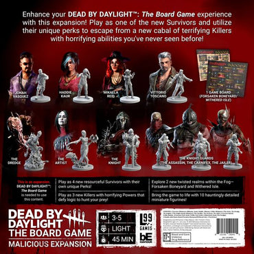 Dead By Daylight The Board Game: Malicious Expansion