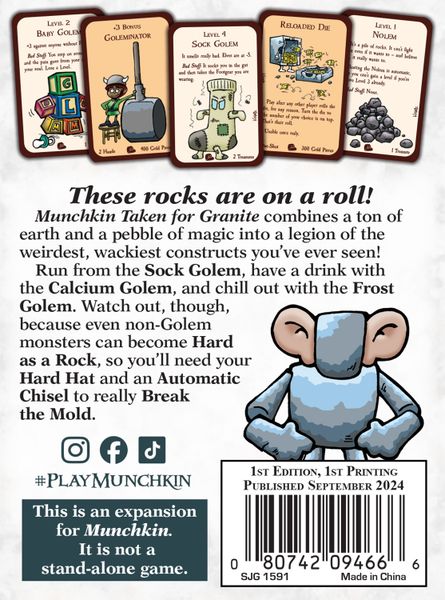 Munchkin: Taken for Granite
