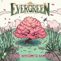 Evergreen - Cherry Blossoms and Bamboo