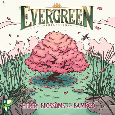 Evergreen - Cherry Blossoms and Bamboo
