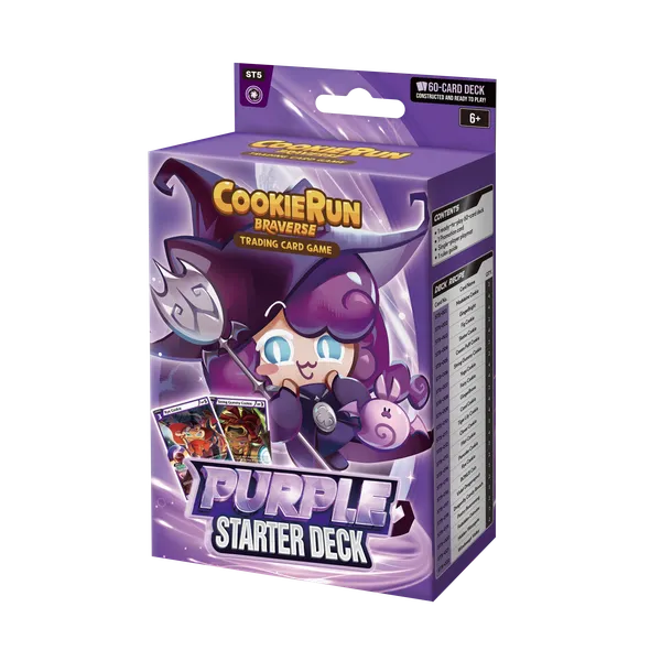 CookieRun TCG: Braverse - Purple Starter Deck (ST5)