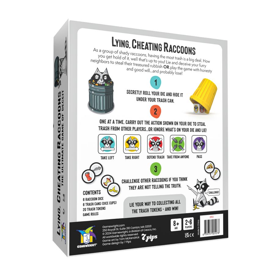 Lying, Cheating Racoons