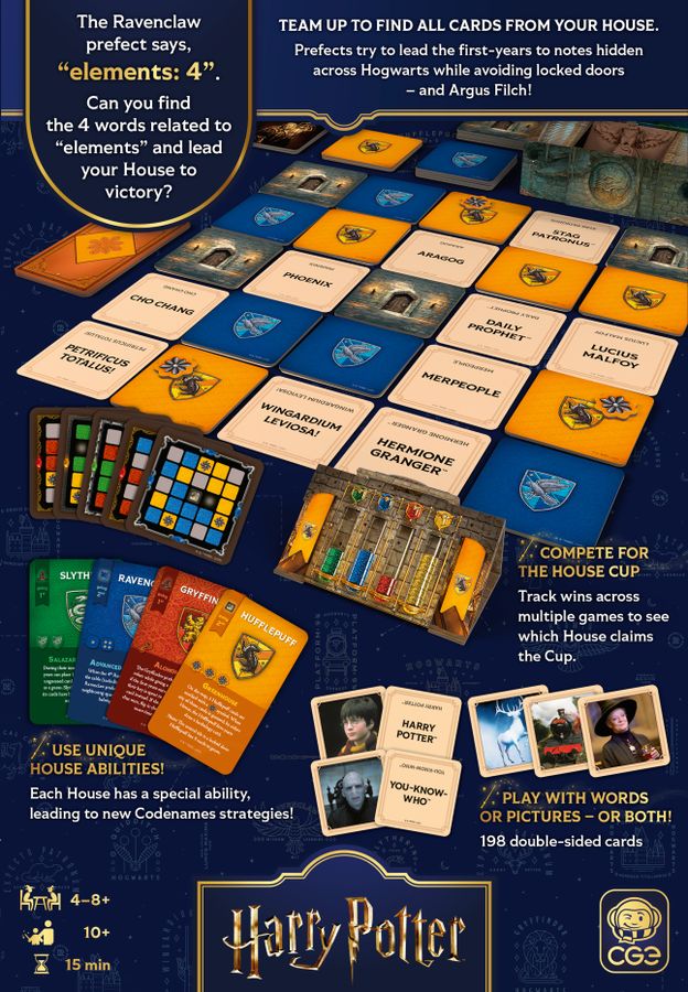 Codenames: Back to Hogwarts