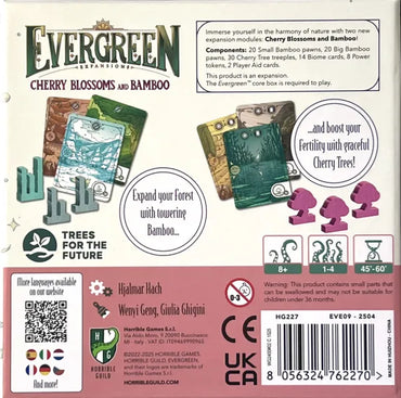 Evergreen - Cherry Blossoms and Bamboo
