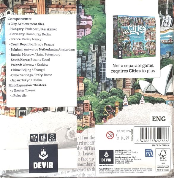 Cities: City Achievements & Theaters Expansion