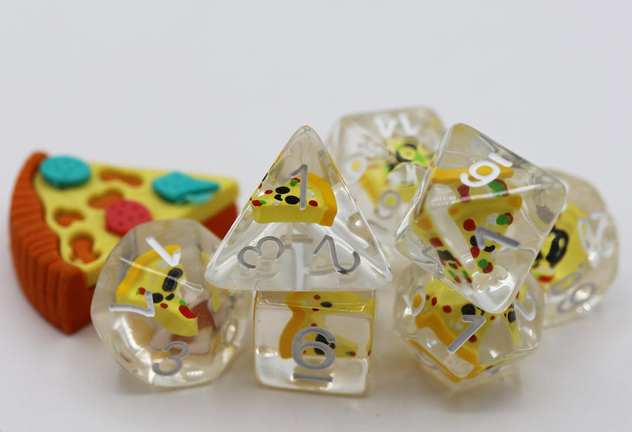 Foam Brain Games: Pizza - Dice Set