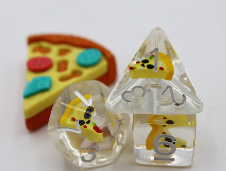Foam Brain Games: Pizza - Dice Set
