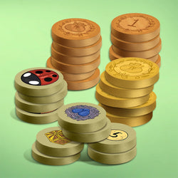 A Wild Venture - Wooden Tokens