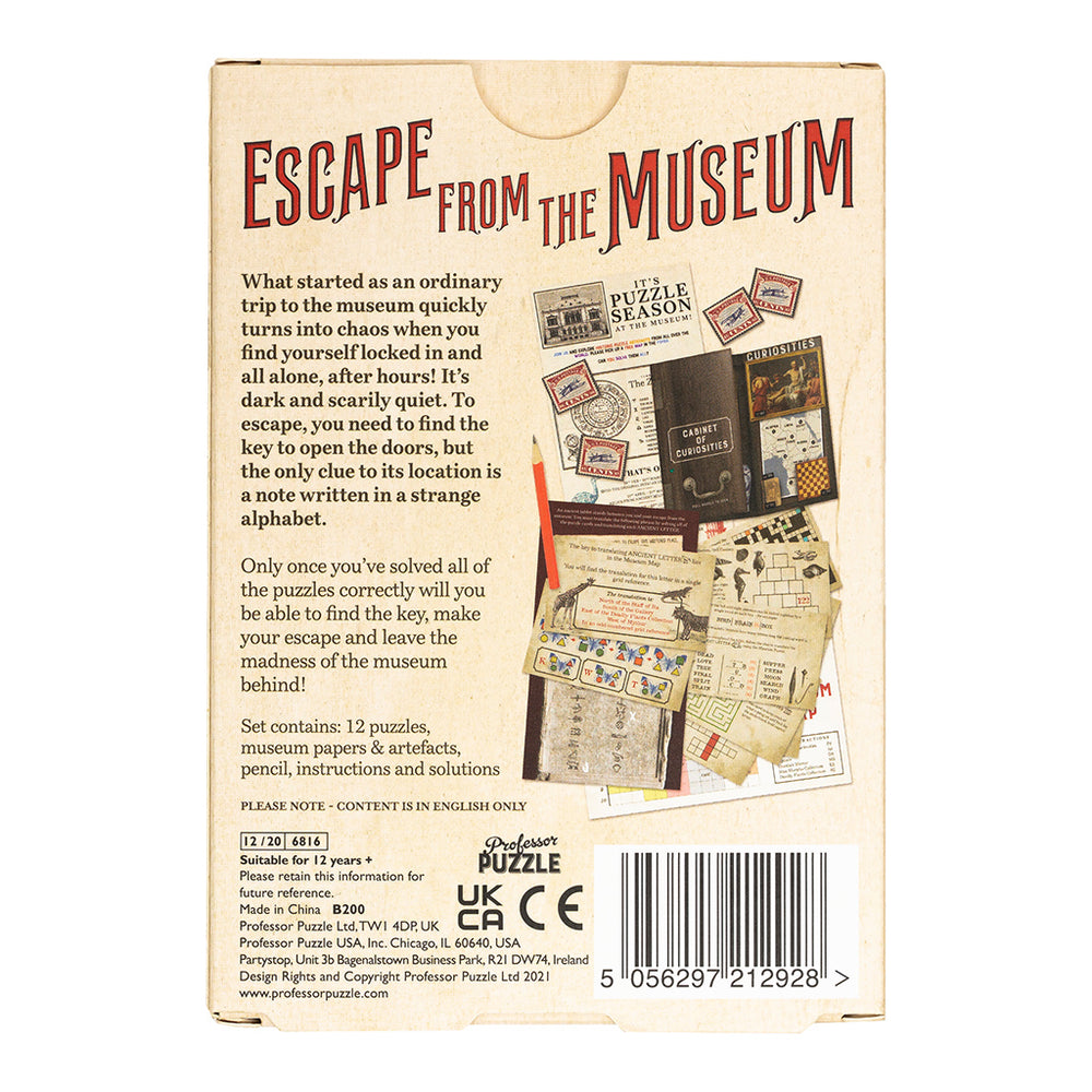 Mini Escape from the Museum Game (D.8)