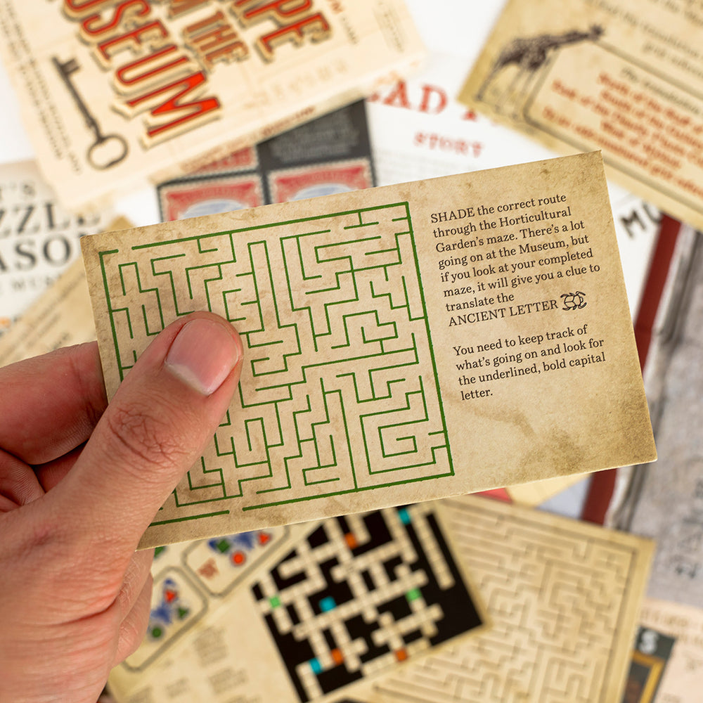 Mini Escape from the Museum Game (D.8)