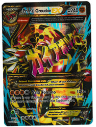 Primal Groudon EX (151/160) (ERROR - MISPRINT) [XY: Primal Clash] (Actual Scans)