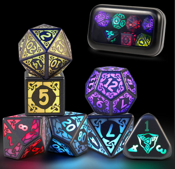 Dice Habit: LED Dice Set (7 pcs)