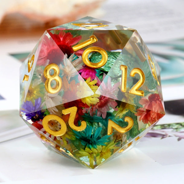 Dice Habit: Jumbo D20 Dice - Summer Solstice