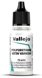 Vallejo Auxiliary: Polyurethane Satin Varnish (18 ml)