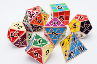 Foam Brain Games: Puzzle Cube Copper - Metal Dice Set