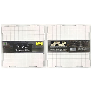 Dry-Erase Dungeon Tiles Booster Pack White (10)