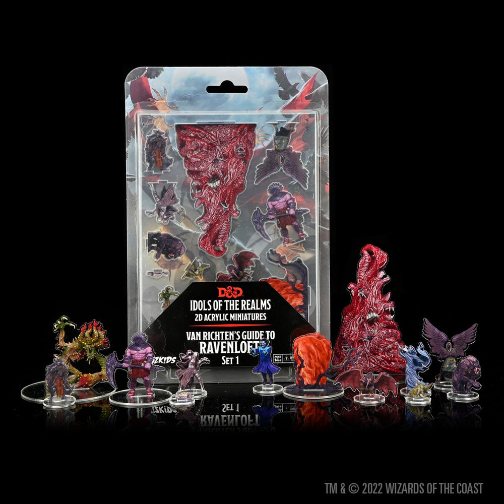 D&D Idols of the Realms: Van Richten's Guide to Ravenloft - 2D Set 1
