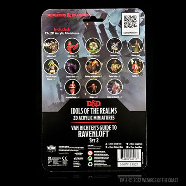 D&D Idols of the Realms: Van Richten's Guide to Ravenloft - 2D Set 2