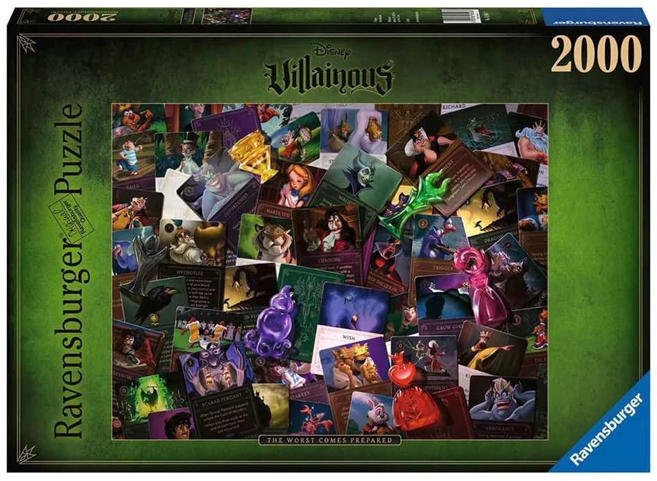 Disney: Villainous - The Worst Comes Prepared - 2000 Piece Jigsaw Puzzle