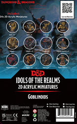 D&D: Idols of the Realms 2D Acrylic Miniatures - Goblinoids