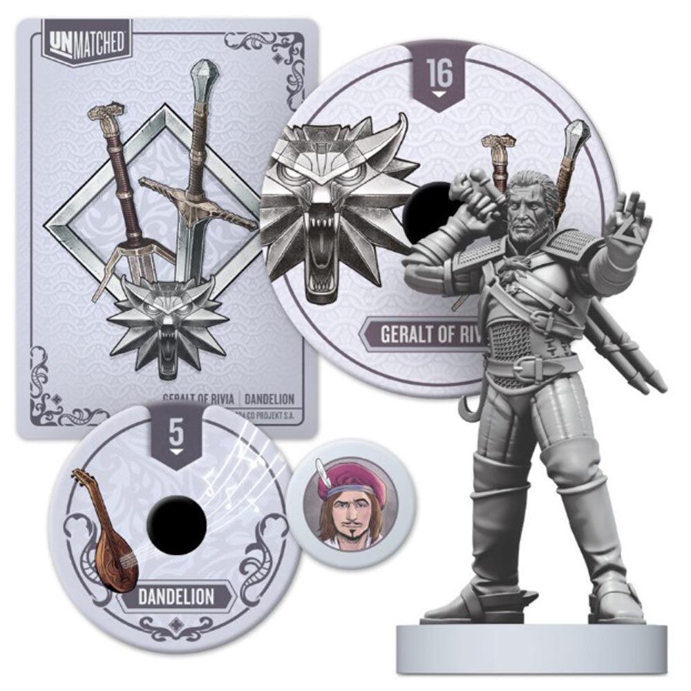 Unmatched: The Witcher - Steel and Silver