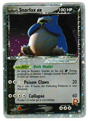 Rocket's Snorlax ex (104/109) [EX: Team Rocket Returns] (Actual Scans)