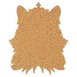 Cat King Wooden Puzzle (200 pc)