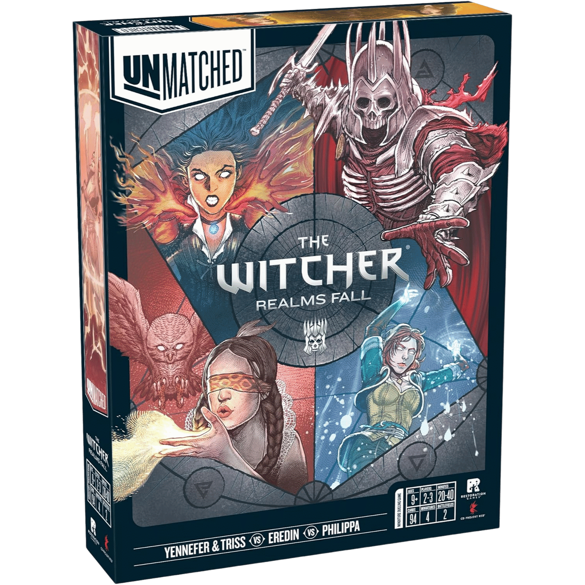 Unmatched: The Witcher - Realms Fall