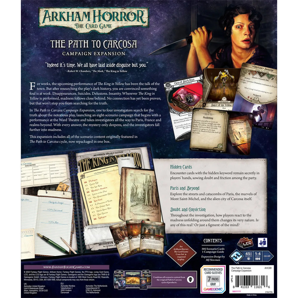 Arkham Horror LCG: The Path to Carcosa - Campaign Expansion