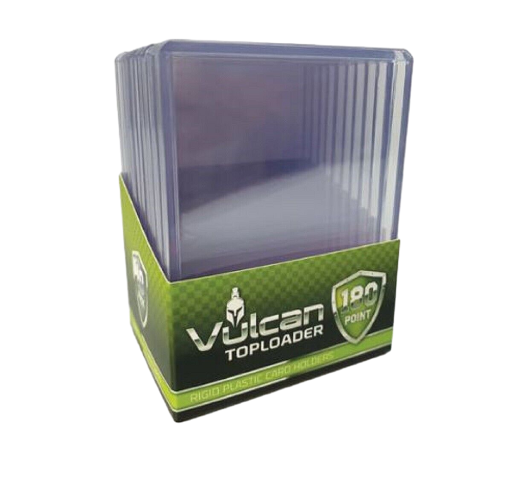 Vulcan Shield 180 Point Toploader Rigid Card Holders
