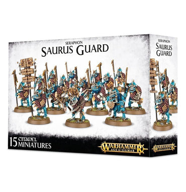 Warhammer, Age of Sigmar: Seraphon Saurus Guard